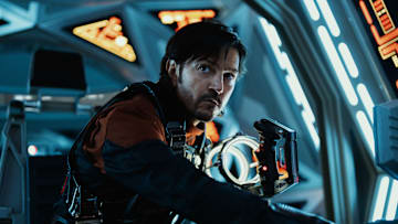 Andor (Diego Luna) in Lucasfilm's ANDOR Season 2, exclusively on Disney+. ©2024 Lucasfilm Ltd. & TM. All Rights Reserved.