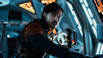 Andor (Diego Luna) in Lucasfilm's ANDOR Season 2, exclusively on Disney+. ©2024 Lucasfilm Ltd. & TM. All Rights Reserved.