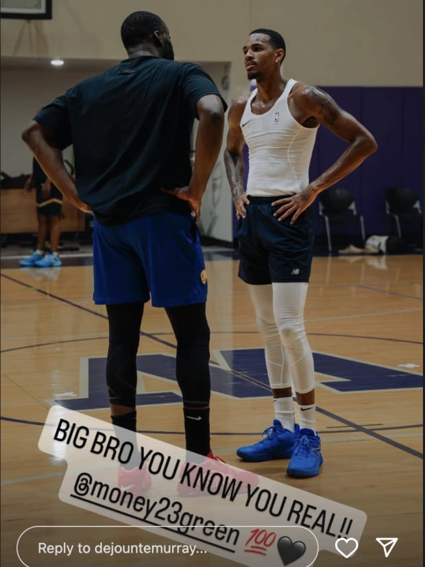 Dejounte Murray's IG Story