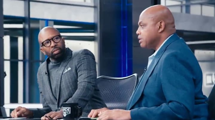 Kenny Smith and Charles Barkley on Inside the NBA