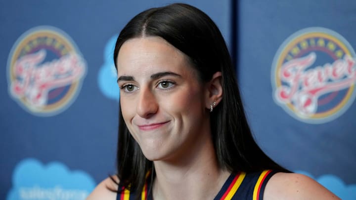 Caitlin Clark wore her upcoming Nike Kobe sneakers at the Indiana Fever’s 2025 Media Day. Caitlin Clark wore her upcoming Nike Kobe sneakers at the Indiana Fever’s 2025 Media Day.