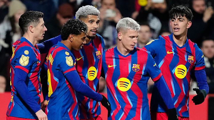 Barcelona continued their positive start of the year. 