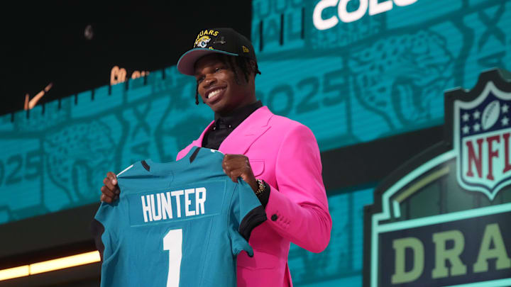 The two-way star officially has a jersey number with the Jaguars. The two-way star officially has a jersey number with the Jaguars.