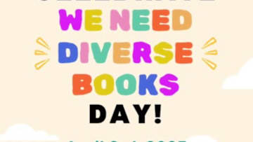Celebrate We Need Diverse Books Day — April 3rd, 2025.