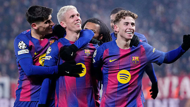 Dani Olmo (middle) and Fermín López (right) have been brilliant since the turn of the year. 