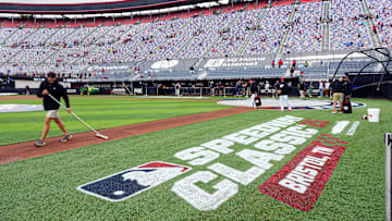 MLB Speedway Classic: Atlanta Braves v Cincinnati Reds