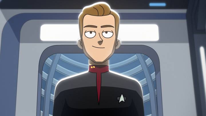 "We'll Always Have Tom Paris” -- Robert Duncan McNeill as Tom Paris of the Paramount+ series STAR TREK: LOWER DECKS. Photo: PARAMOUNT+ ©2021 CBS Interactive, Inc. All Rights Reserved **Best Possible Screen Grab**