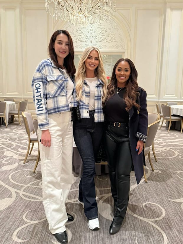 Mamiko Tanaka, Chelsea Freeman, and Brianna Betts