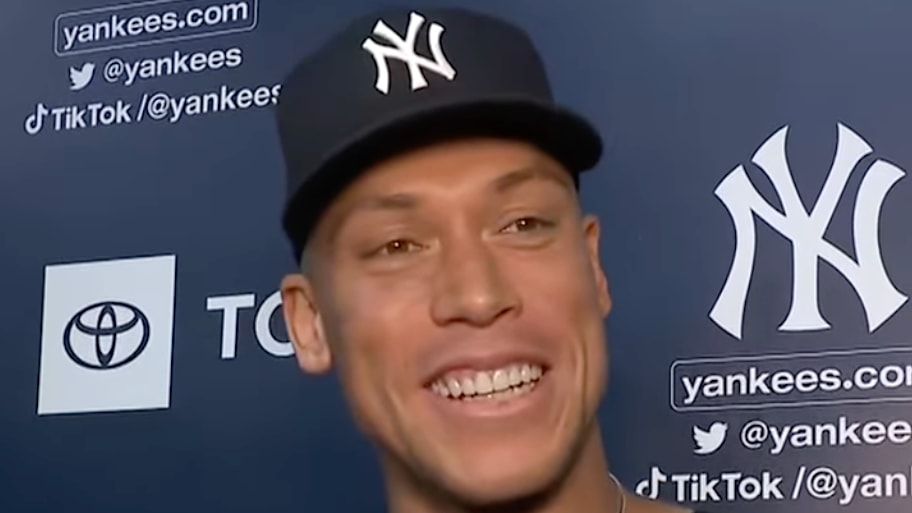 Judge's 326-foot home run is the shortest of his career thus far.  | Screengrab YouTube @yesnetwork