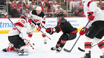 New Jersey Devils v Carolina Hurricanes - Game One