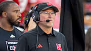 Nebraska offensive coordinator Dana Holgorson.