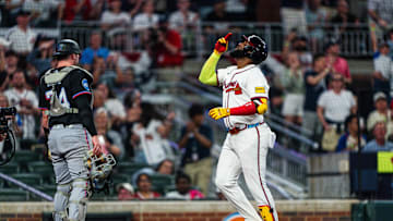 Miami Marlins v Atlanta Braves