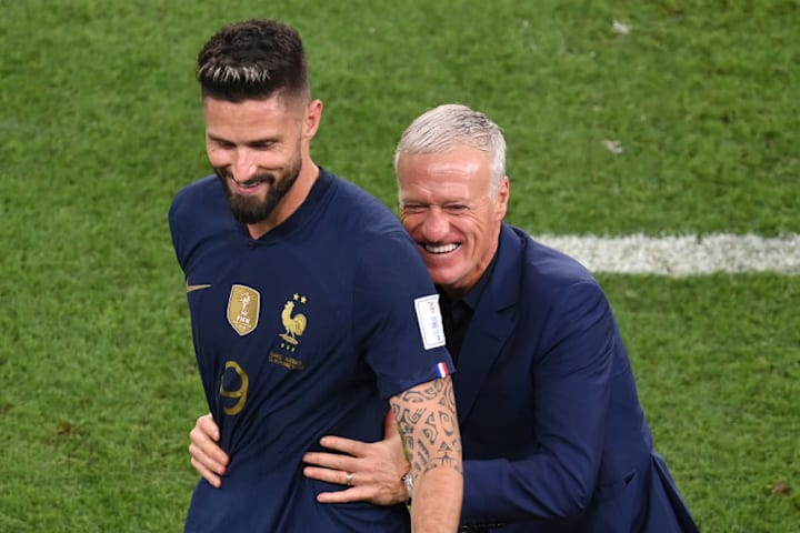 Olivier Giroud, Didier Deschamps
