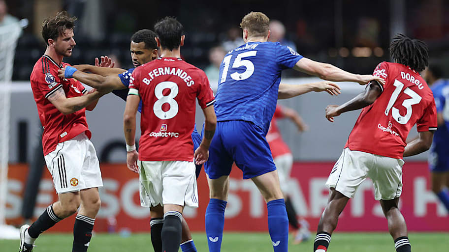 Man Utd and Everton settled for a draw in what was a sloppy preseason affair. | Getty Images/Kevin C. Cox/Premier League