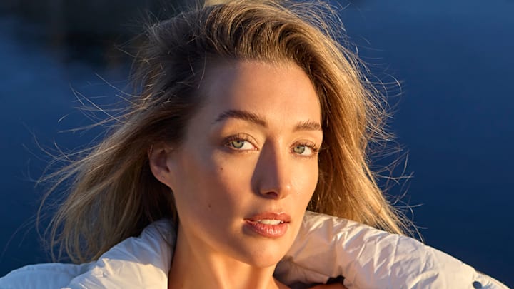 Penny Lane was photographed by Derek Kettela in Switzerland. Penny Lane was photographed by Derek Kettela in Switzerland.