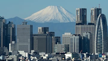 Winter Scenes In Tokyo After Government Approved Economic Package