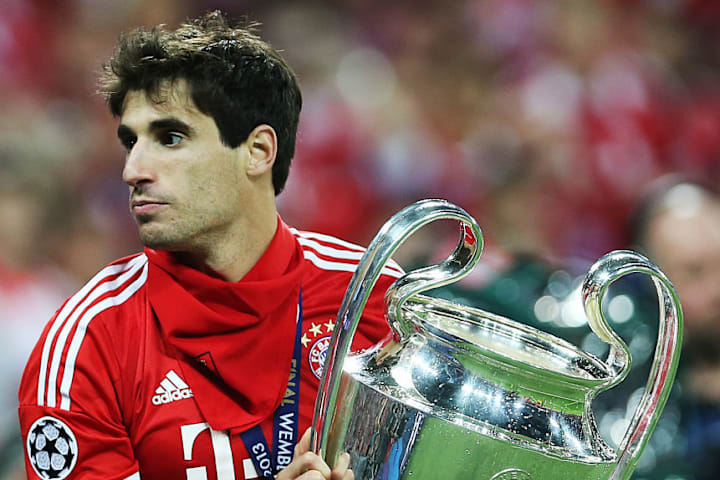 Zweimal gewann Javi Martinez mit den Bayern den Henkelpott