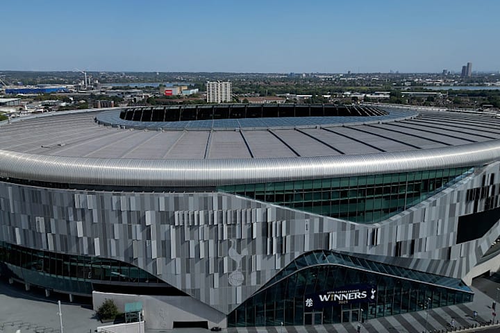 Tottenham Hotspur Stadium in London