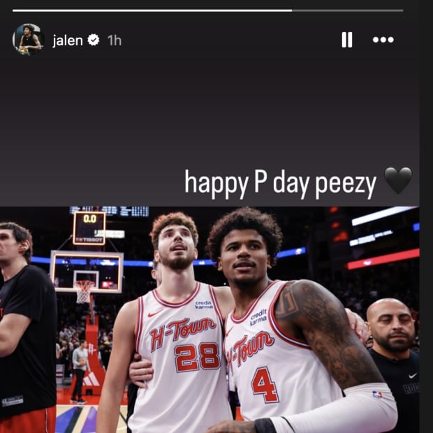 Jalen Green's IG Story