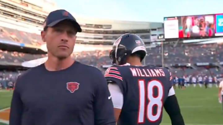 Ben Johnson and Caleb Williams have Bears fans fired up for the season. Ben Johnson and Caleb Williams have Bears fans fired up for the season.