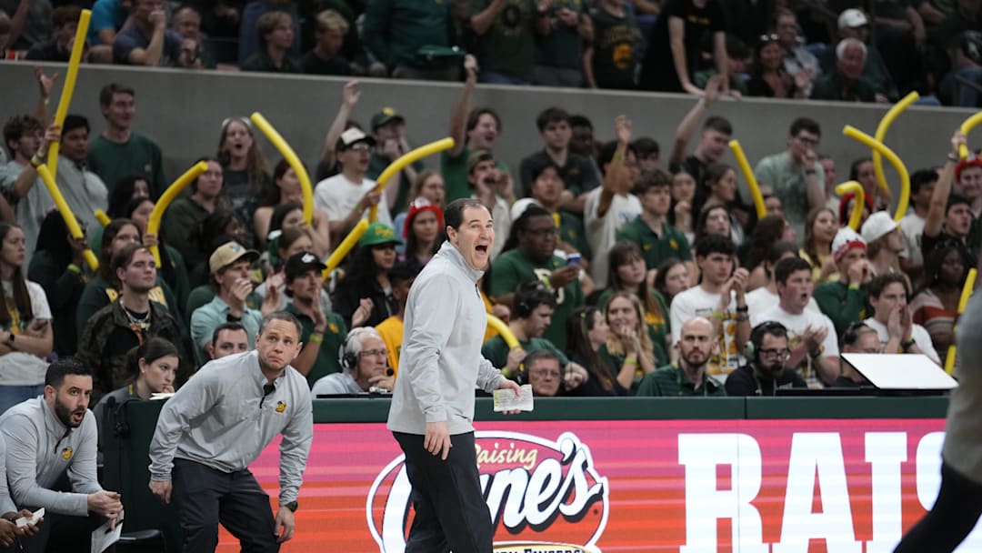 Baylor Bears head coach Scott Drew 