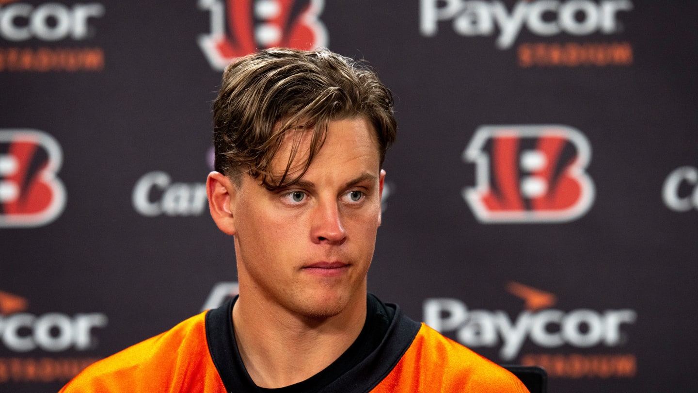 Joe Burrow Reveals Why He Went Platinum Blonde, Hinting at Frosted Tips