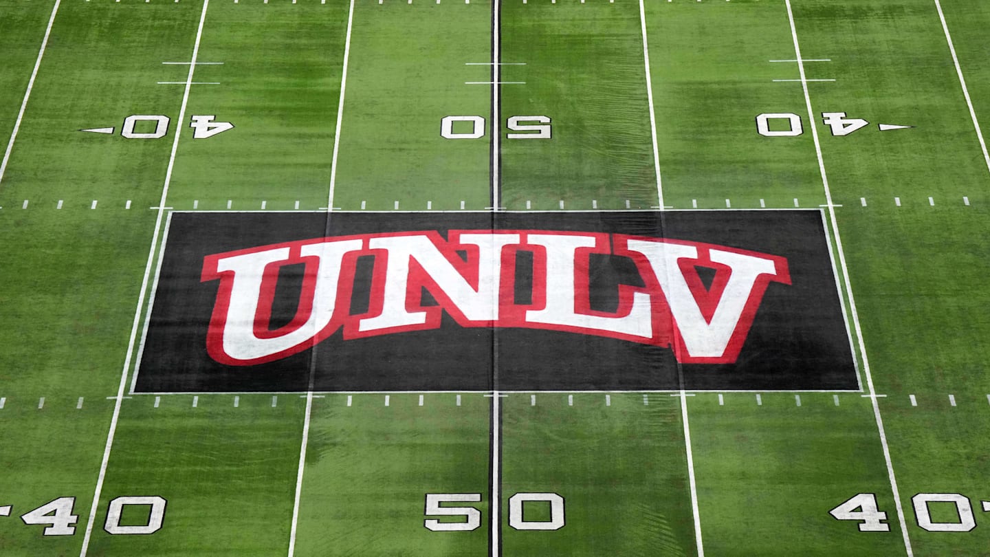UNLV Athletics Partners With Acesso Biologics For Field Branding At Allegiant Stadium