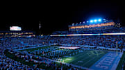 Nov 16, 2024; Chapel Hill, North Carolina, USA; An overall view of the field before the game at Kenan Memorial Stadium. Mandatory Credit: Bob Donnan-Imagn Images