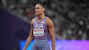 Sydney McLaughlin-Levrone bettered her phenomenal semifinal time in the 400-meter final Thursday.