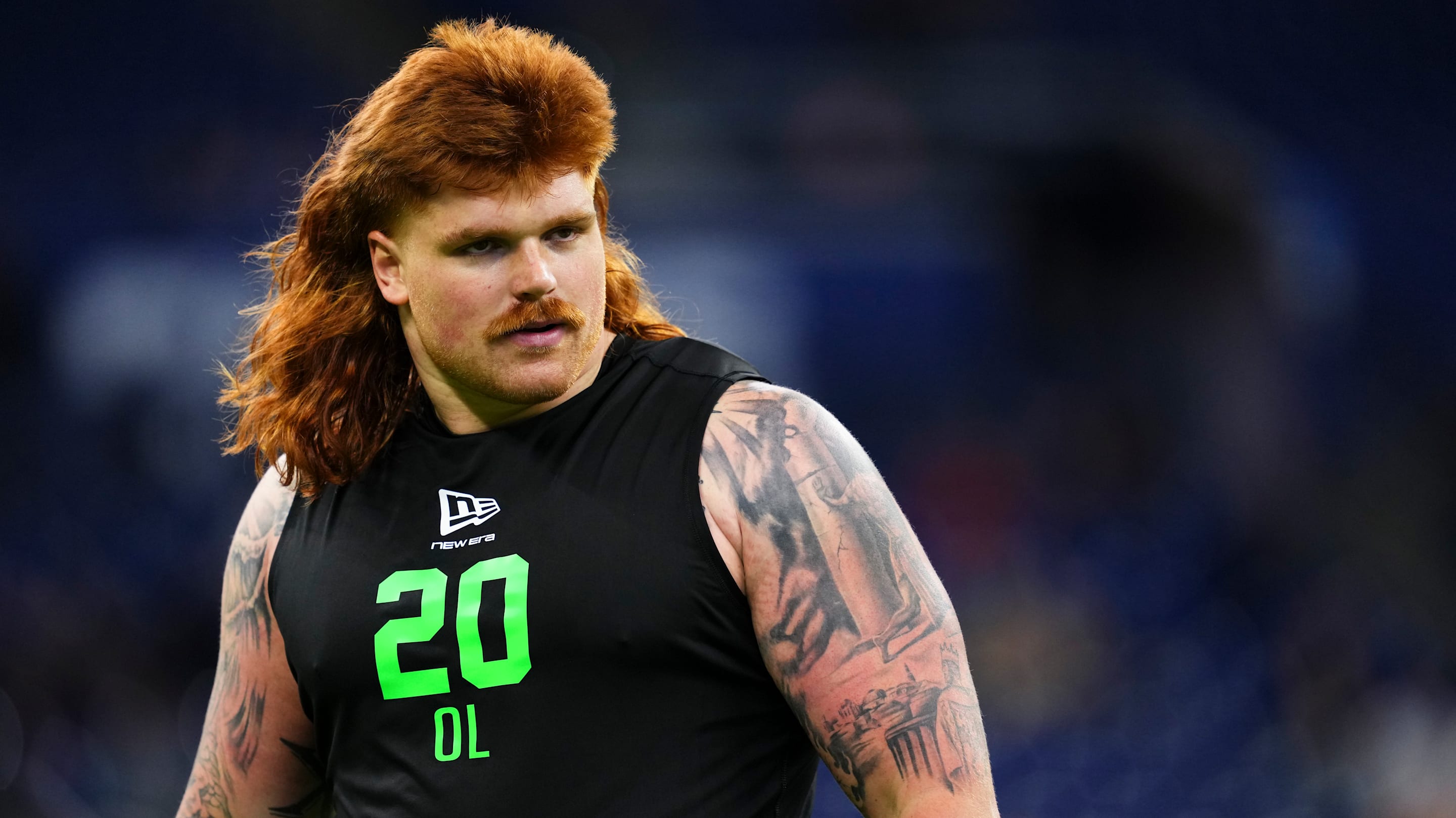 Iconic Iowa lineman Gennings Dunker ready for NFL Draft moment amid comforts of home