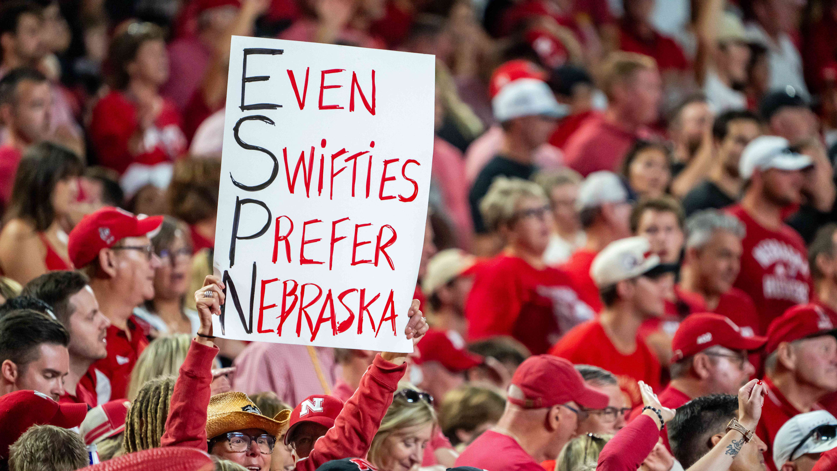 Nebraska football deletes post trolling Taylor Swift engagement after beating Cincy