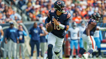 Caleb Williams will try to get the first road win of his career when the Bears travel to Indianapolis to face the Colts