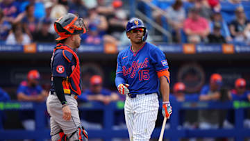 The New York Mets and Houston Astros take part in Spring Training action ahead of an Opening Day matchup.