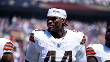 Cleveland Browns tight end Harold Fannin Jr.