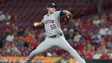 Houston Astros pitcher Ryan Pressly