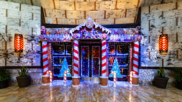 Holiday POP! The Gingerbread Bar in Sky Tower Lobby at Mohegan Sun
