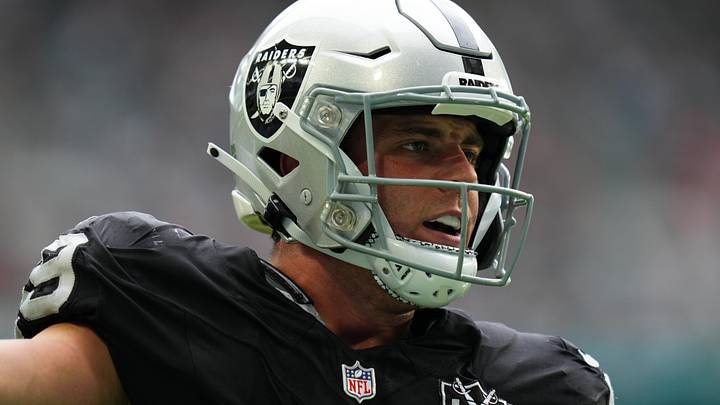 Las Vegas Raiders TE Brock Bowers.