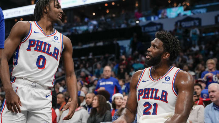 Tyrese Maxey, Joel Embiid, Philadelphia 76ers