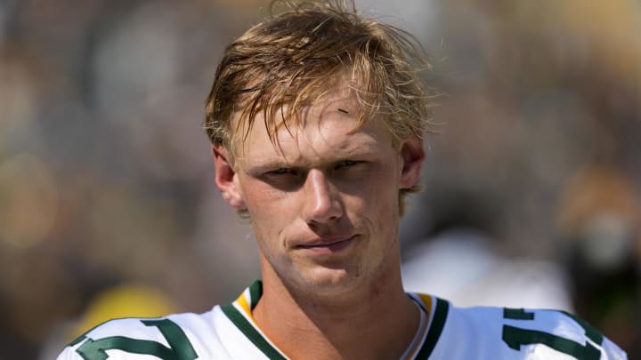 Former Green Bay Packers kicker Anders Carlson