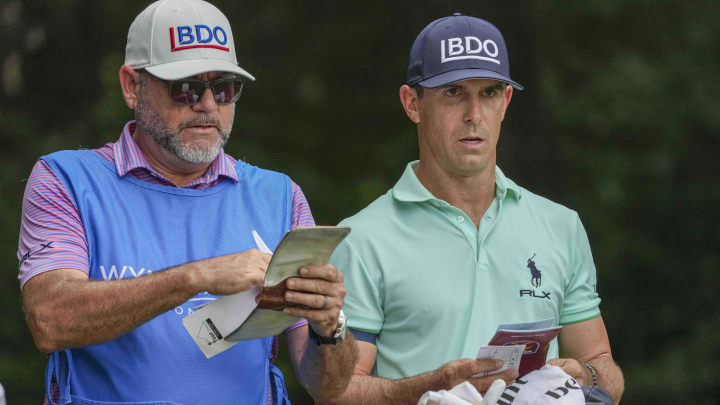 Horschel reunited with caddie Micah Fugitt last season.