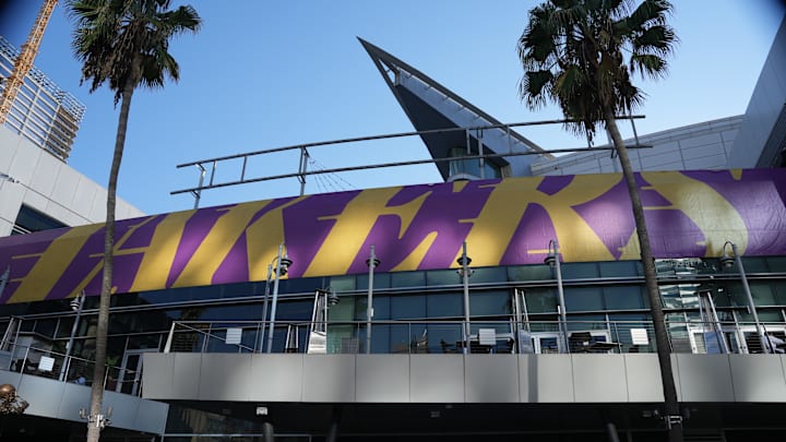 The Crypto.com Arena exterior on Oct 20, 2022.