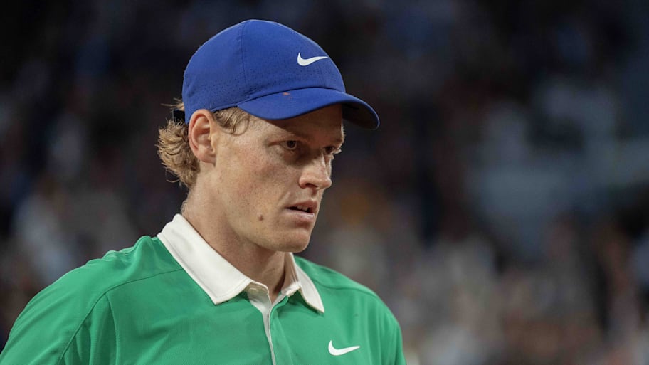 Jannik Sinner of Italy at Roland Garros stadium. | Susan Mullane-Imagn Images