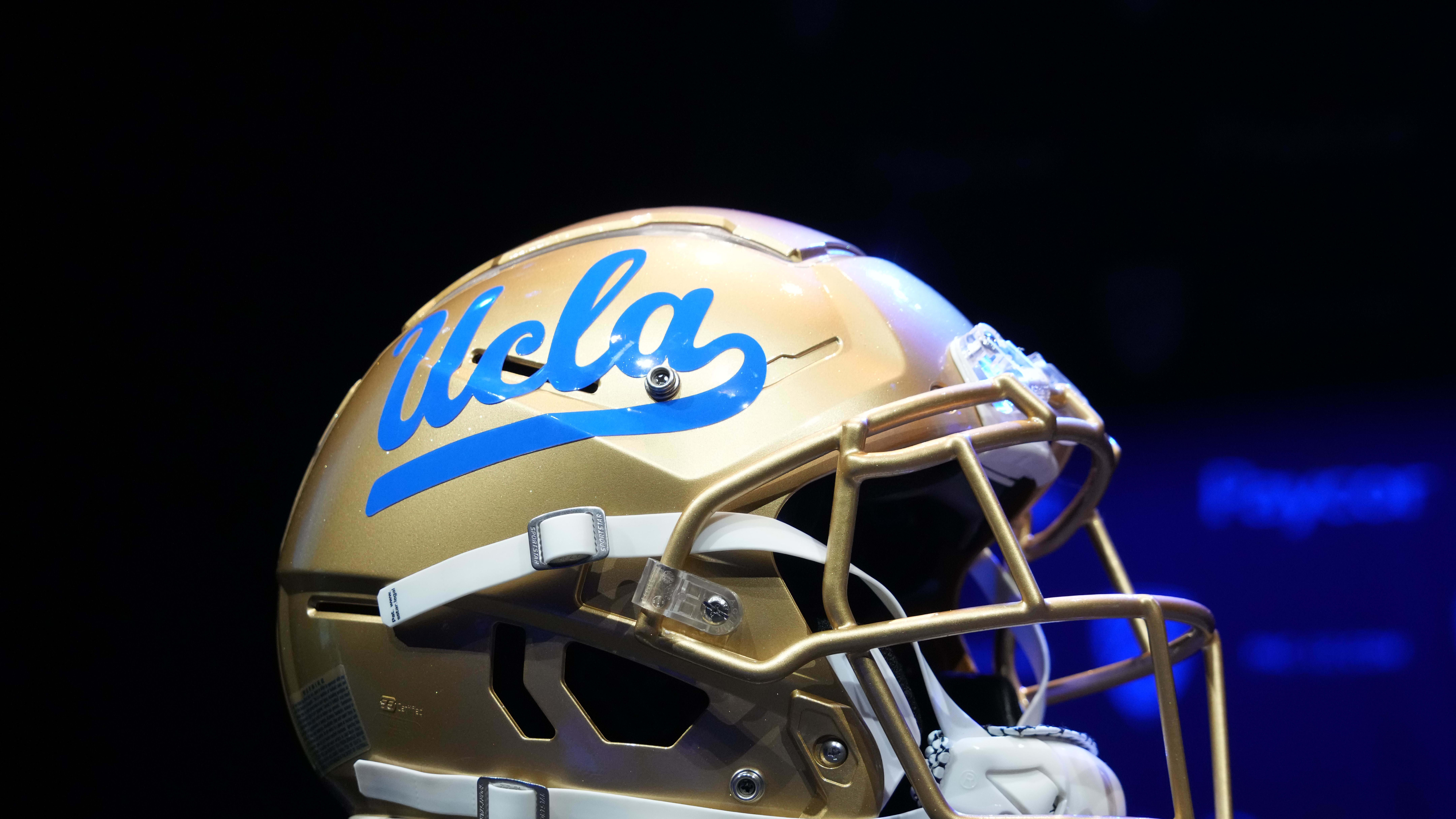 UCLA's helmet