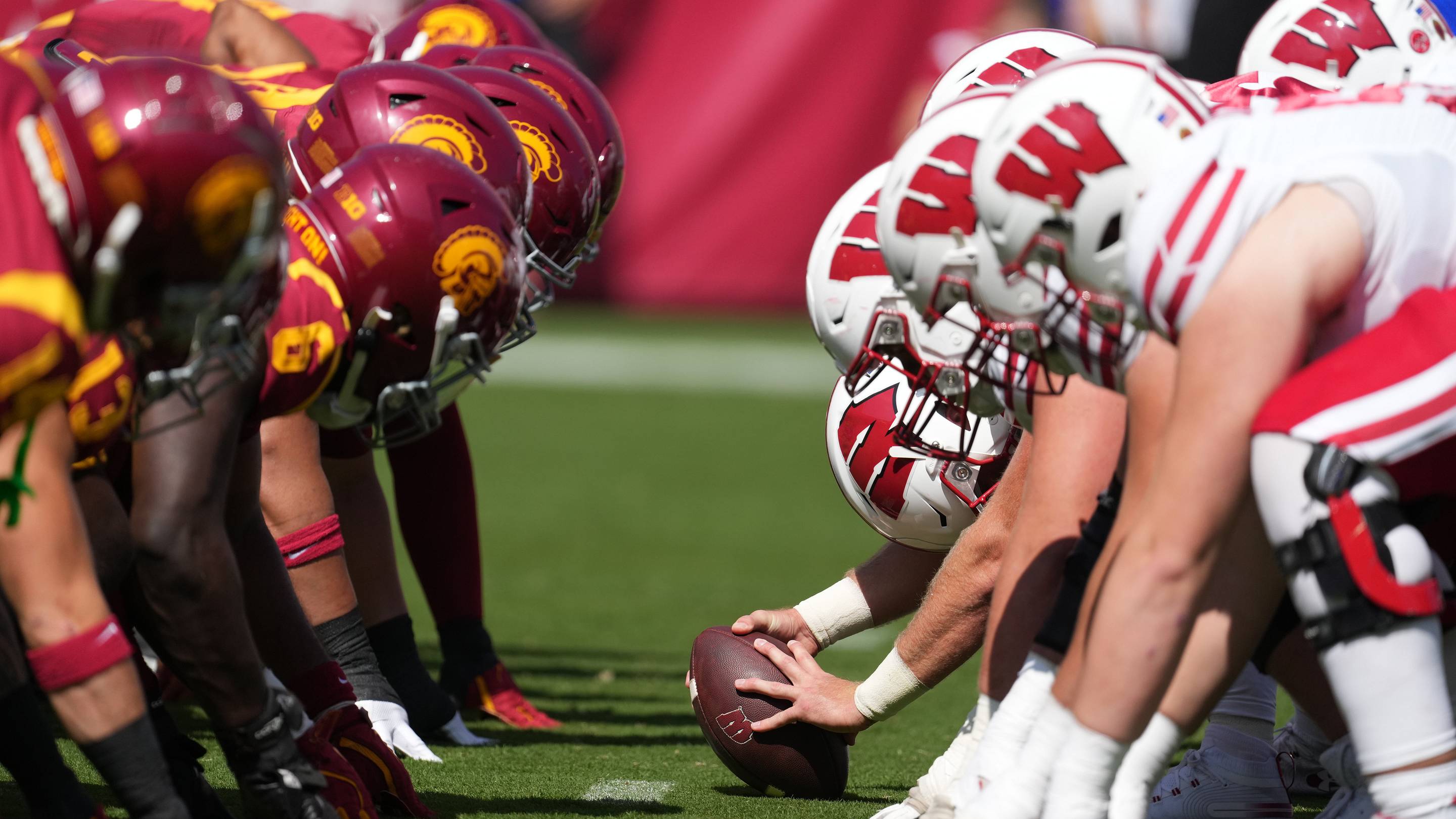 Watch: Brady Collins Draws Absurd Sideline Infraction Penalty in Badgers Clash With USC