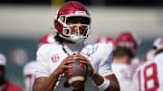 Oklahoma quarterback Michael Hawkins Jr.