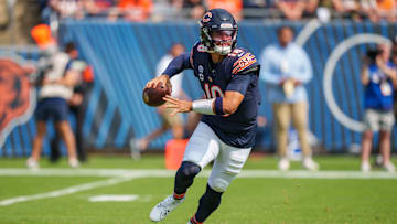 Caleb Williams will have to raise his level of play to give the Bears a chance against the Texans Sunday night