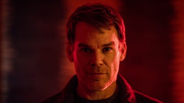 Michael C. Hall as Dexter Morgan in Dexter: Resurrection, episode 2, season 1, streaming on Paramount+ with SHOWTIME, 2025. Photo Credit: Zach Dilgard/Paramount+ with SHOWTIME.