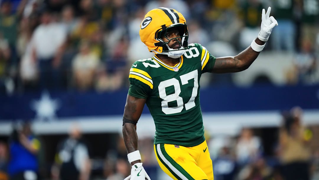 Green Bay Packers wide receiver Romeo Doubs