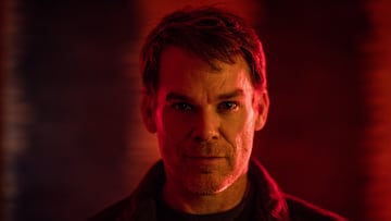 Michael C. Hall as Dexter Morgan in Dexter: Resurrection, episode 2, season 1, streaming on Paramount+ with SHOWTIME, 2025. Photo Credit: Zach Dilgard/Paramount+ with SHOWTIME.