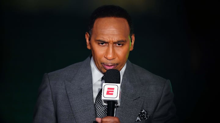 Jul 11, 2021; Milwaukee, Wisconsin, USA; ESPN reporter Stephen A. Smith prior to the Phoenix Suns